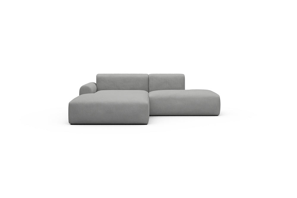 Rund Casual Modular Sofa - Configurations 1 - E3L - 247 x 188 cm - Chaise + Open-End - 764 Cura Sand Grey