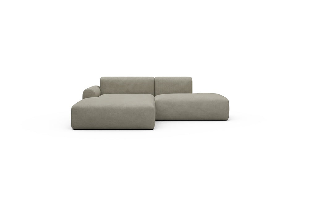 Rund Casual Modular Sofa - Configurations 1 - E3L - 247 x 188 cm - Chaise + Open-End - 765 Cura Oat