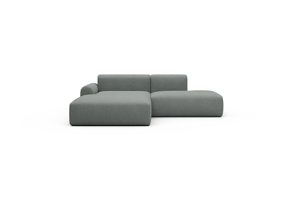 Rund Casual Modular Sofa - Configurations 1 - E3L - 247 x 188 cm - Chaise + Open-End - 853 Mahoga Dove Grey