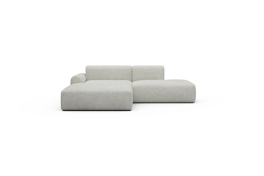 Rund Casual Modular Sofa - Configurations 1 - E3L - 247 x 188 cm - Chaise + Open-End - 867 Vanora Warm Sand