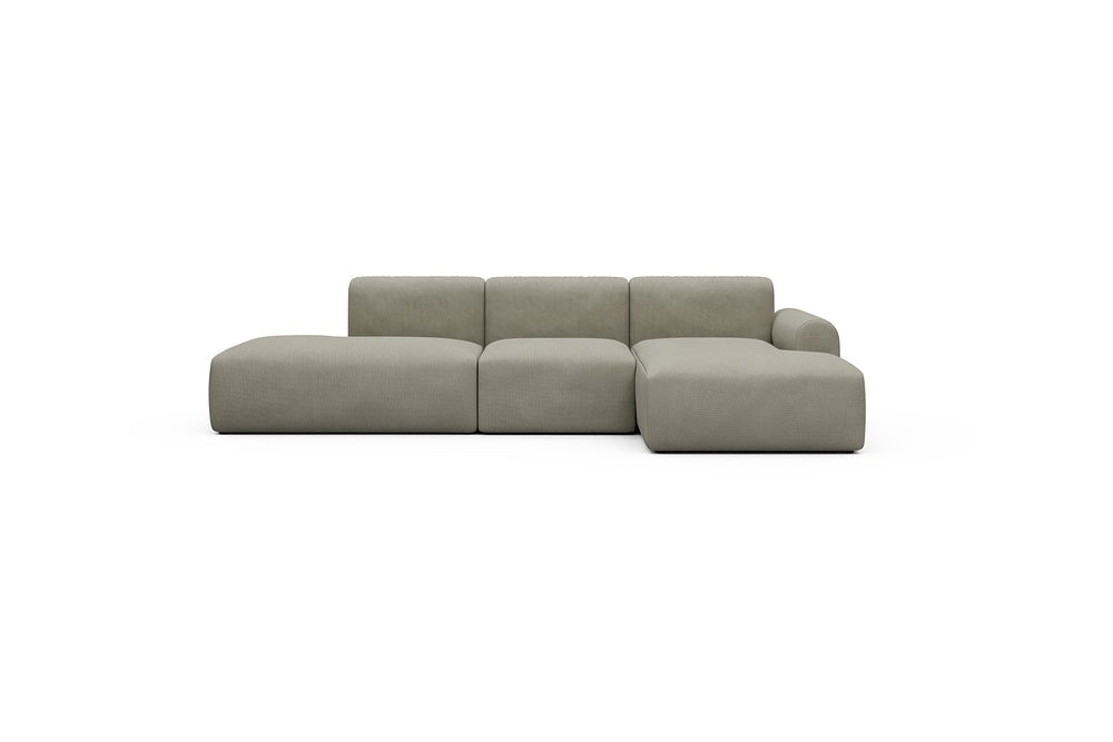 Rund Casual Modular Sofa - Configurations 2 - K2L - 296 x 152 cm - Open-end + 1 Seater + Open-end - 765 Cura Oat