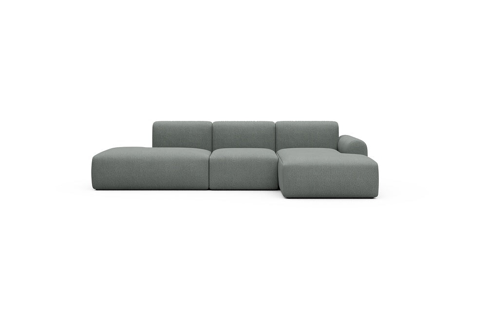 Rund Casual Modular Sofa - Configurations 2 - K2L - 296 x 152 cm - Open-end + 1 Seater + Open-end - 853 Mahoga Dove Grey