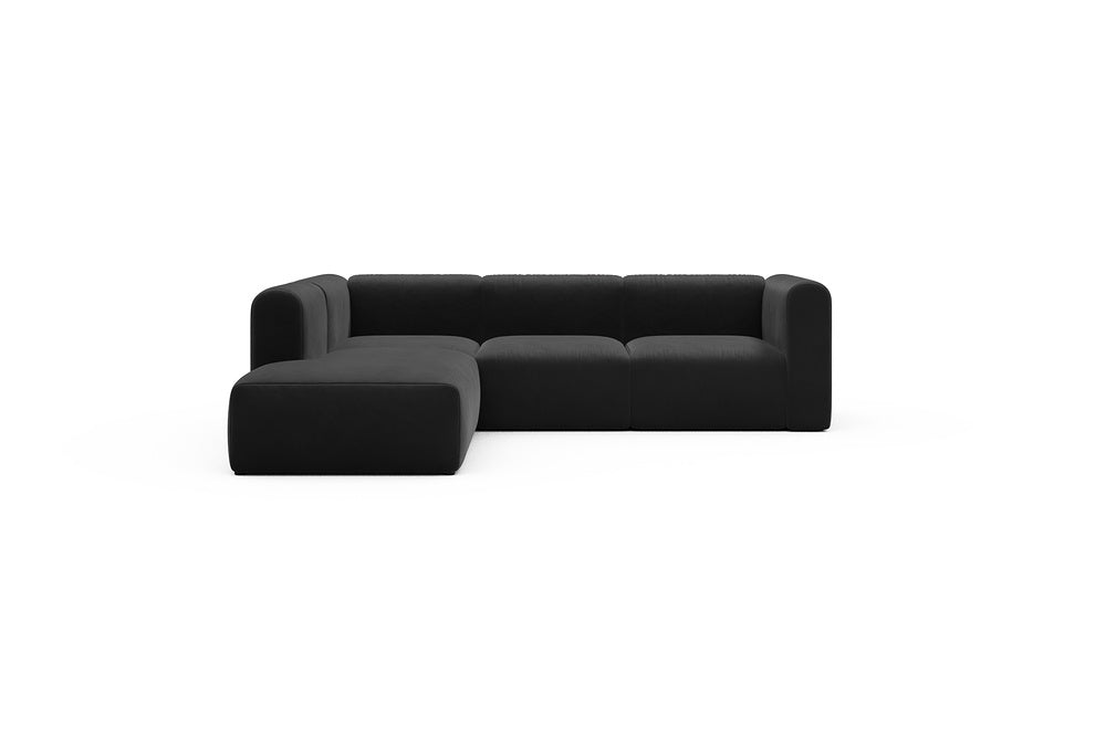 Rund Casual Modular Sofa - Configurations 2 - M1H - 266 x 224 cm - Open-end + 2,5 Seater - 445 Satya Natural Biege
