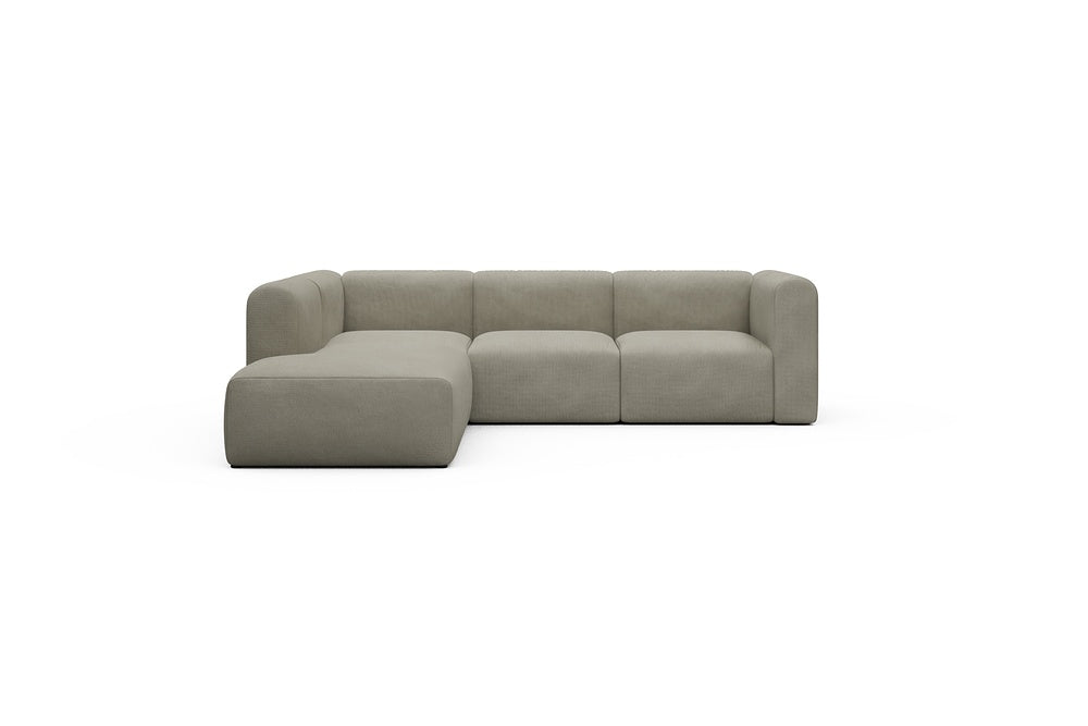 Rund Casual Modular Sofa - Configurations 2 - M1H - 266 x 224 cm - Open-end + 2,5 Seater - 765 Cura Oat