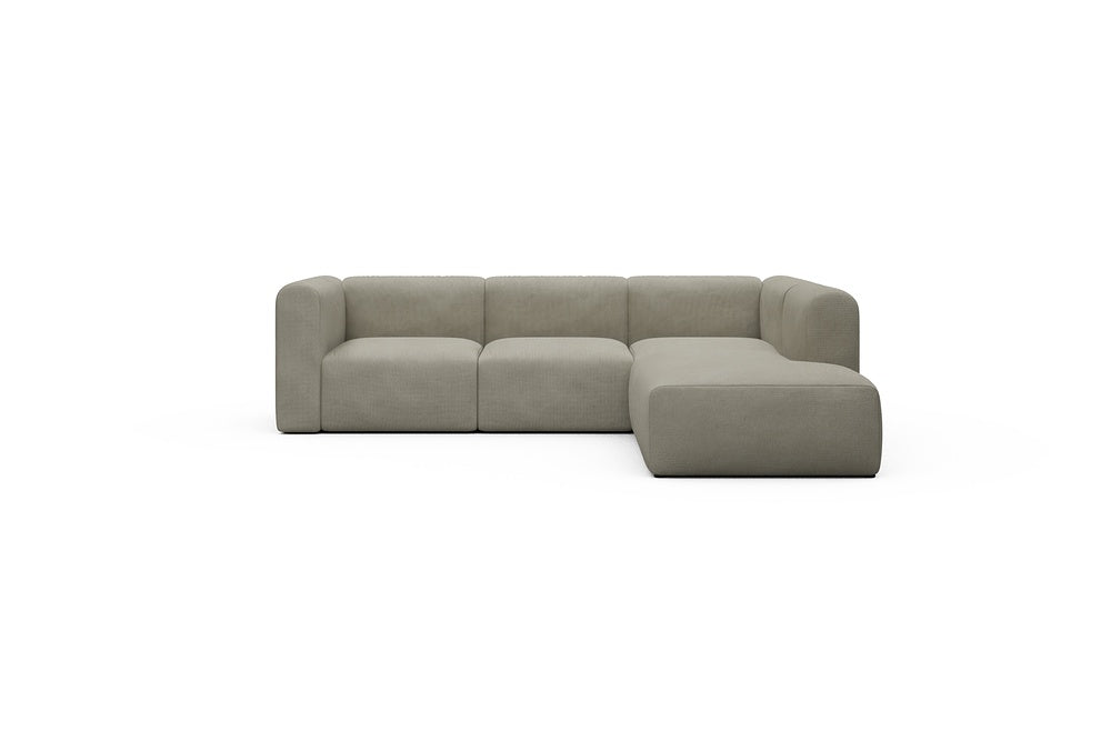 Rund Casual Modular Sofa - Configurations 2 - M2H - 266 x 224 cm - 3 Seater + Open-end - 765 Cura Oat