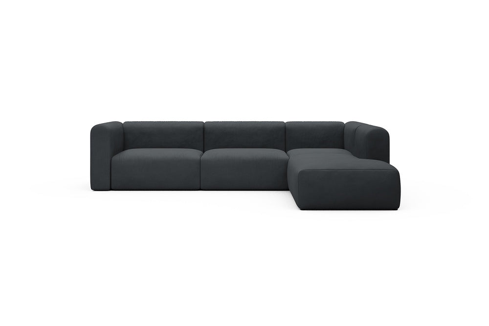 Rund Casual Modular Sofa - Configurations 2 - N2H - 312 x 224 cm - 4 Seater + Open-end - 766 Cura Anthracite
