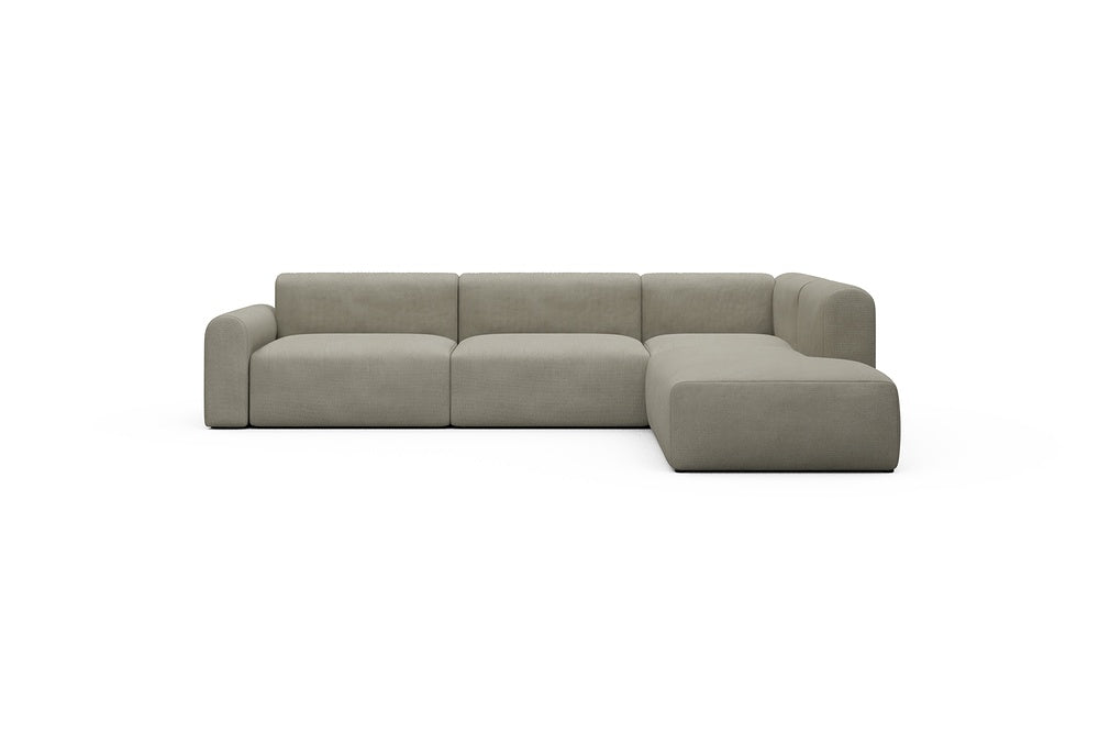Rund Casual Modular Sofa - Configurations 2 - N2L - 312 x 224 cm - Open-end + 4 Seater - 765 Cura Oat