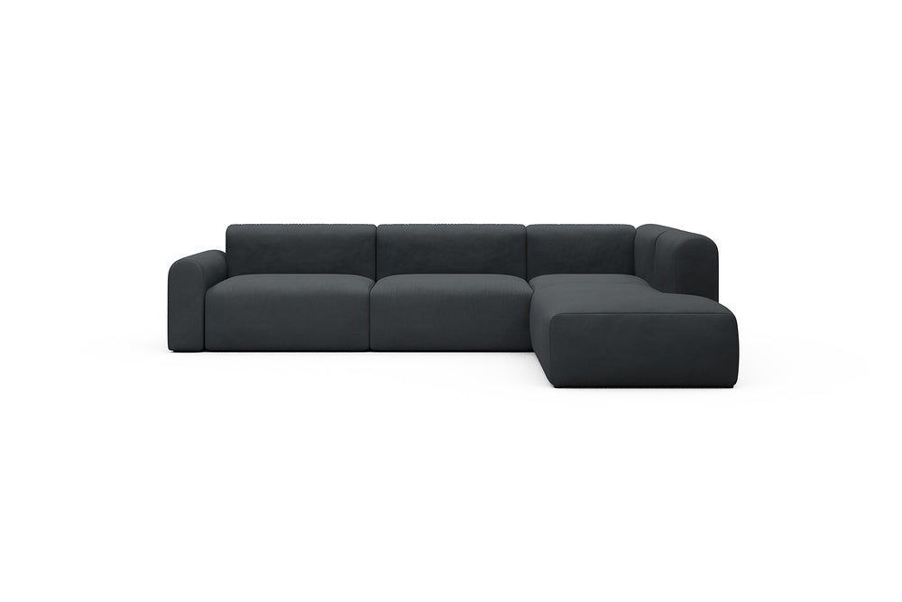 Rund Casual Modular Sofa - Configurations 2 - N2L - 312 x 224 cm - Open-end + 4 Seater - 766 Cura Anthracite
