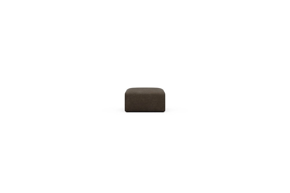 Rund Casual Modular Sofa - Configurations 2 - P1N - 73 x 73 cm - Ottoman - 411 Esina Cedar Brown
