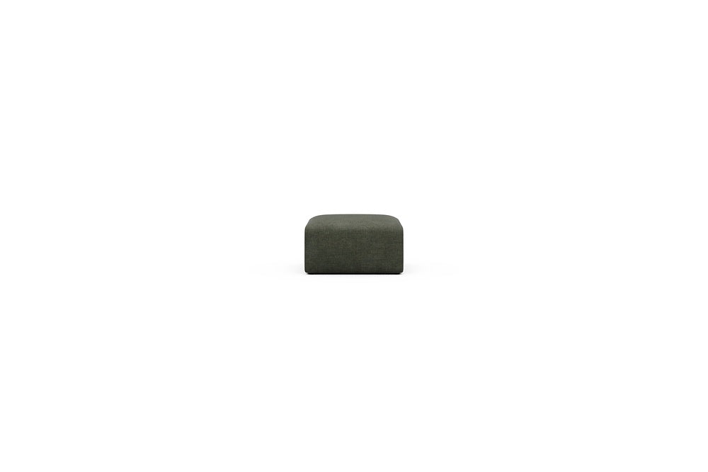 Rund Casual Modular Sofa - Configurations 2 - P1N - 73 x 73 cm - Ottoman - 413 Esina Olive Green