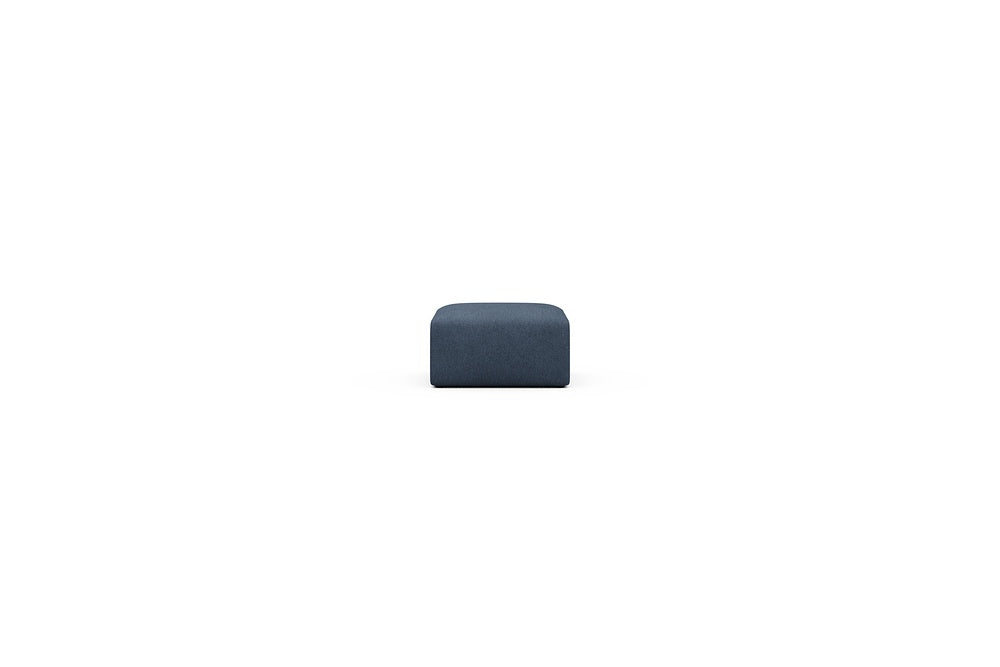 Rund Casual Modular Sofa - Configurations 2 - P1N - 73 x 73 cm - Ottoman - 537 Bouclé Blue