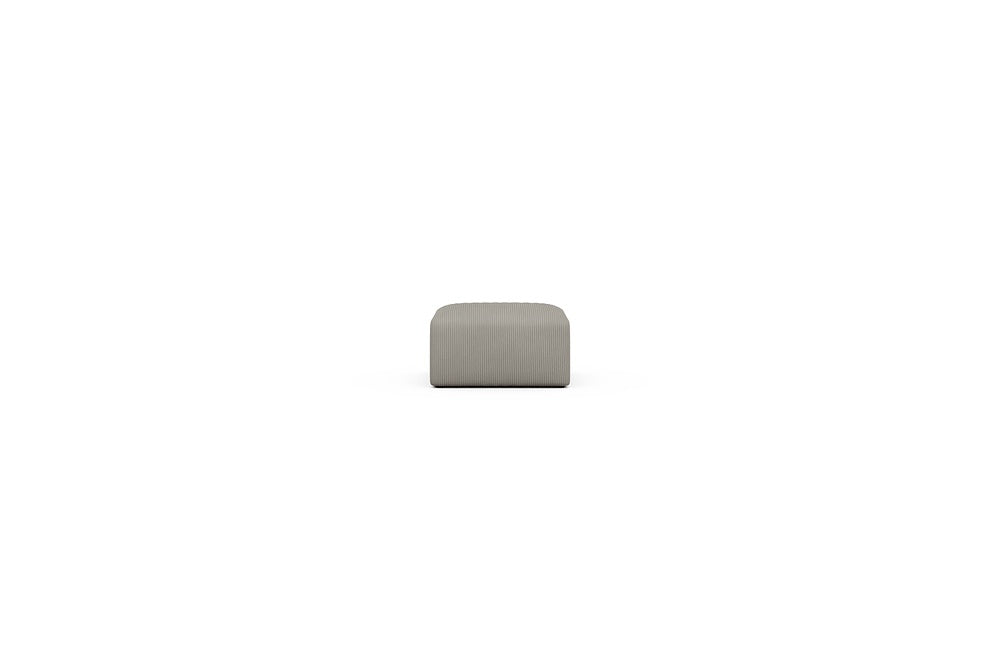 Rund Casual Modular Sofa - Configurations 2 - P1N - 73 x 73 cm - Ottoman - 603 Corduroy Beige