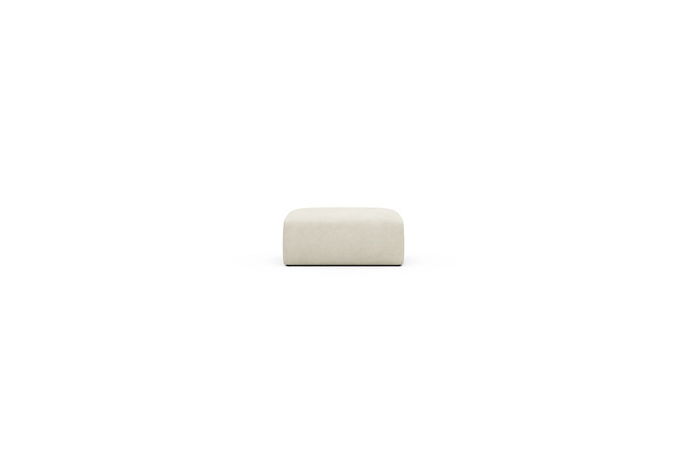 Rund Casual Modular Sofa - Configurations 2 - P2N - 96 x 73 cm - Ottoman - 531 Bouclé Off White