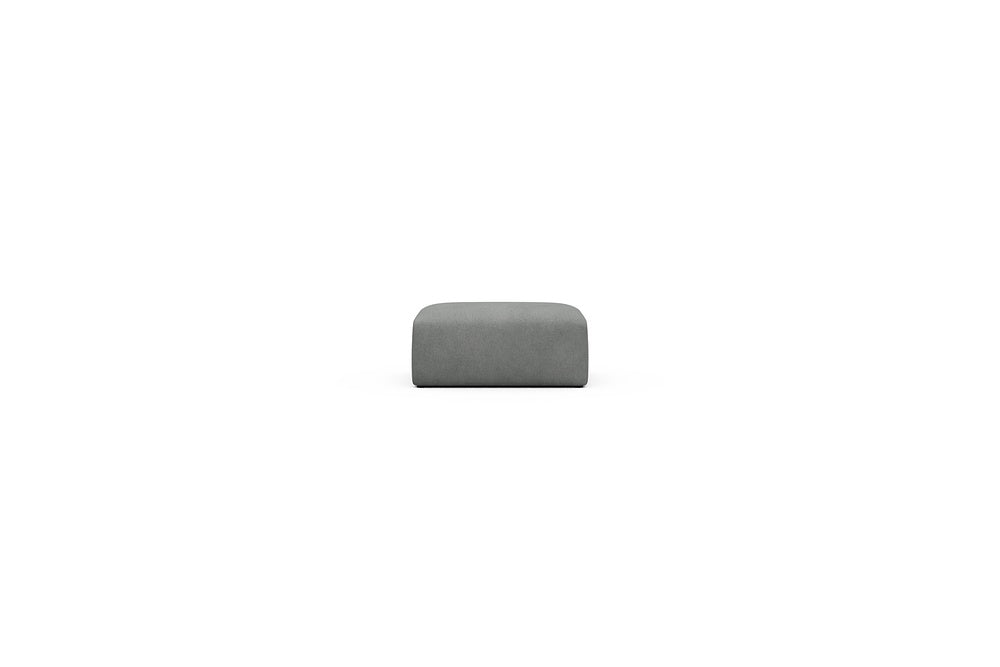 Rund Casual Modular Sofa - Configurations 2 - P2N - 96 x 73 cm - Ottoman - 533 Bouclé Ash Grey