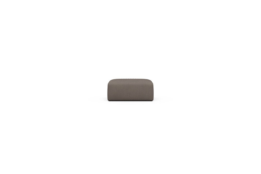 Rund Casual Modular Sofa - Configurations 2 - P2N - 96 x 73 cm - Ottoman - 596 Corduroy Mocha