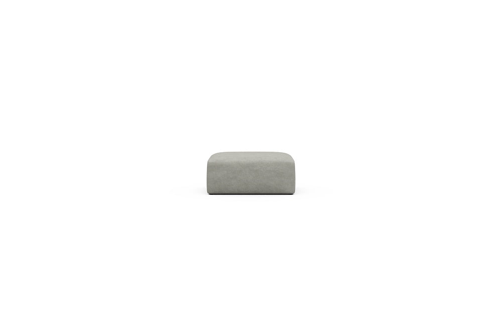 Rund Casual Modular Sofa - Configurations 2 - P2N - 96 x 73 cm - Ottoman - 773 Carreno Moon Stone White
