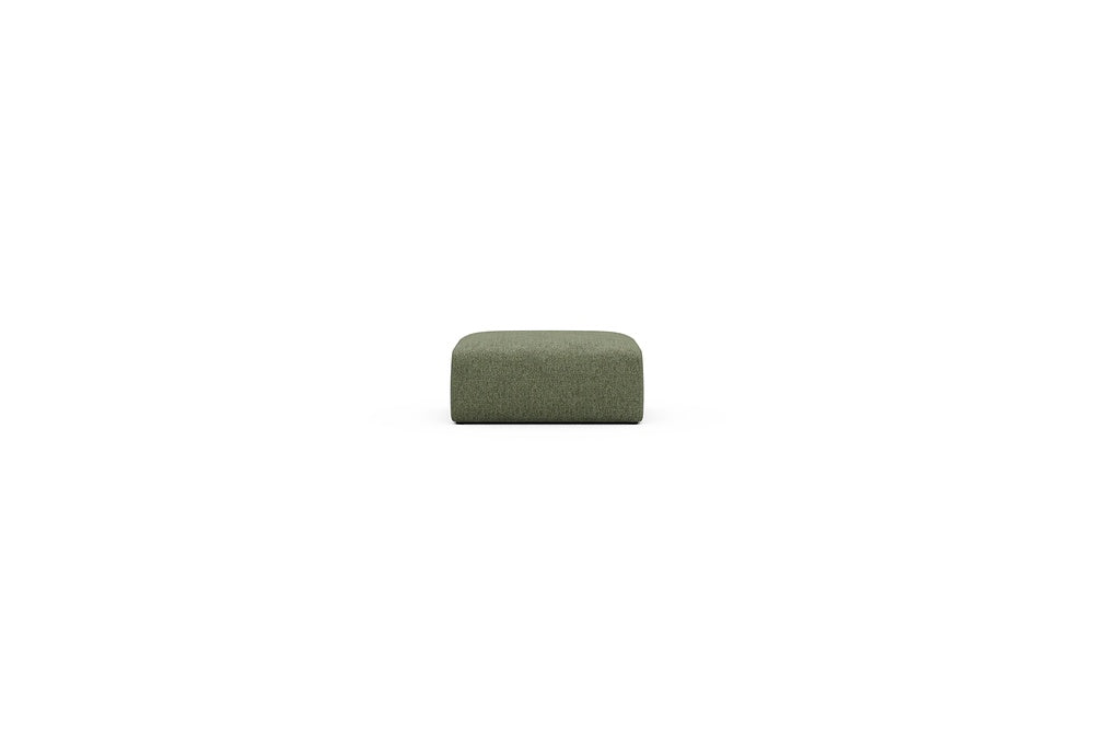 Rund Casual Modular Sofa - Configurations 2 - P2N - 96 x 73 cm - Ottoman - 775 Carreno Vivid Green