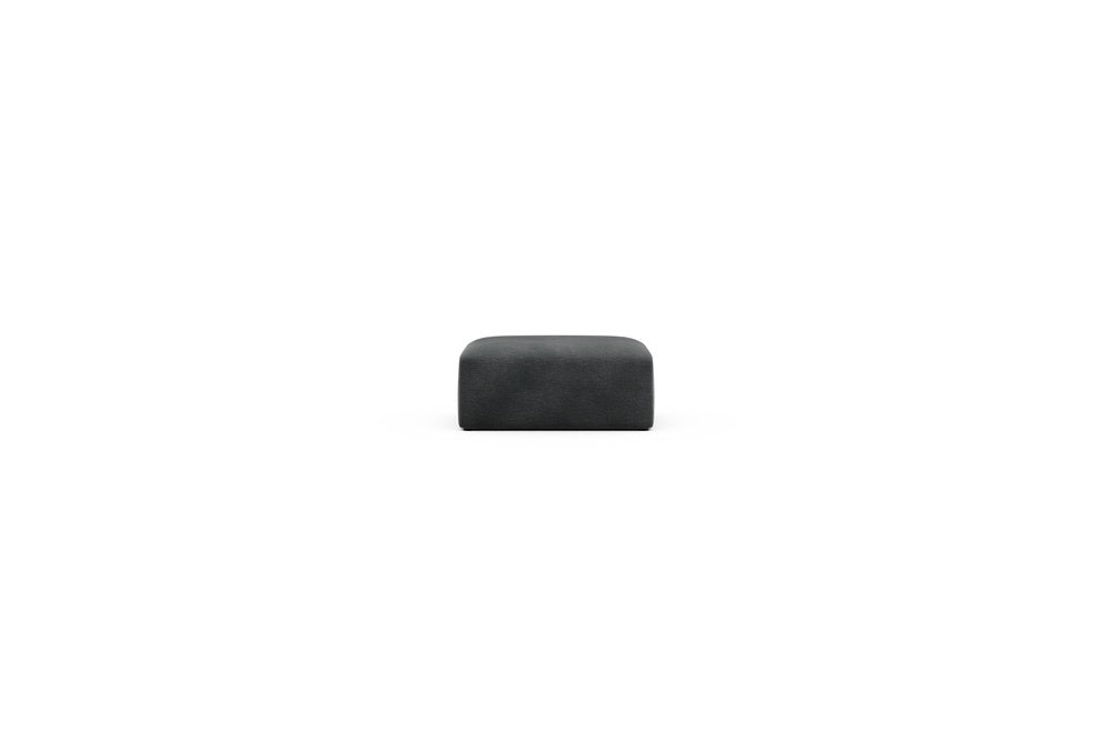 Rund Casual Modular Sofa - Configurations 2 - P2N - 96 x 73 cm - Ottoman - 811 Smooth Deep Warm Grey
