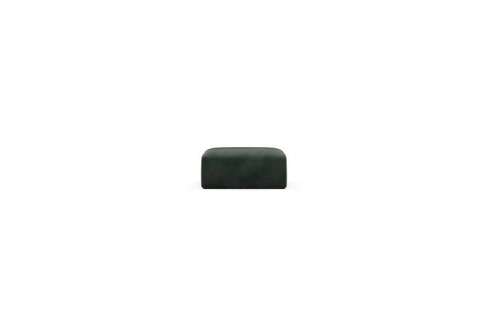 Rund Casual Modular Sofa - Configurations 2 - P2N - 96 x 73 cm - Ottoman - 814 Smooth Laural Green