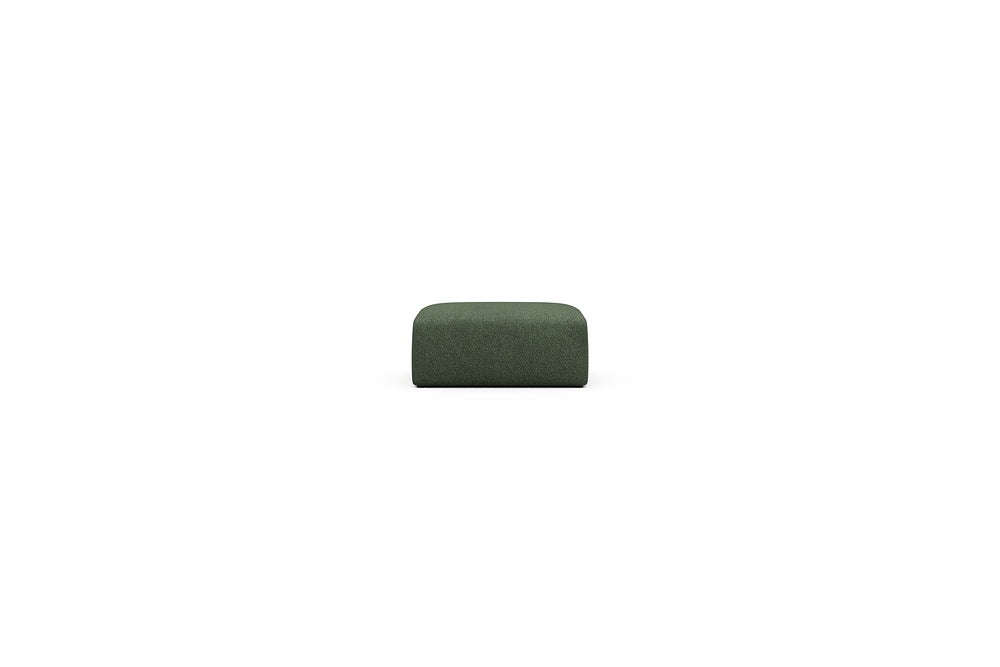 Rund Casual Modular Sofa - Configurations 2 - P2N - 96 x 73 cm - Ottoman - 869 Vanora Deep Green
