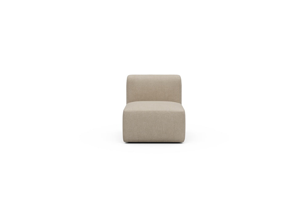 Rund Modular Sofa - Configurations 1 - 77E - 73 x 97 cm - 1 Seater - 410 Esina Almond Beige