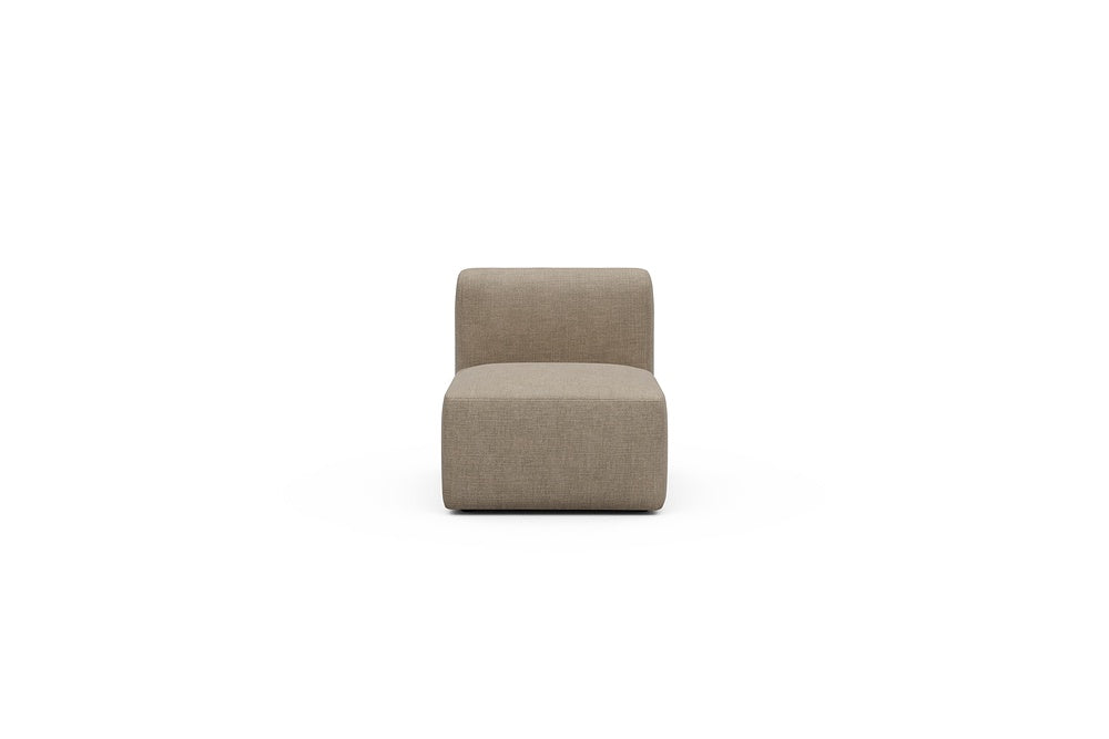 Rund Modular Sofa - Configurations 1 - 77E - 73 x 97 cm - 1 Seater - 417 Esina Mocha
