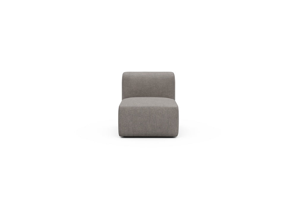 Rund Modular Sofa - Configurations 1 - 77E - 73 x 97 cm - 1 Seater - 418 Esina Truffle