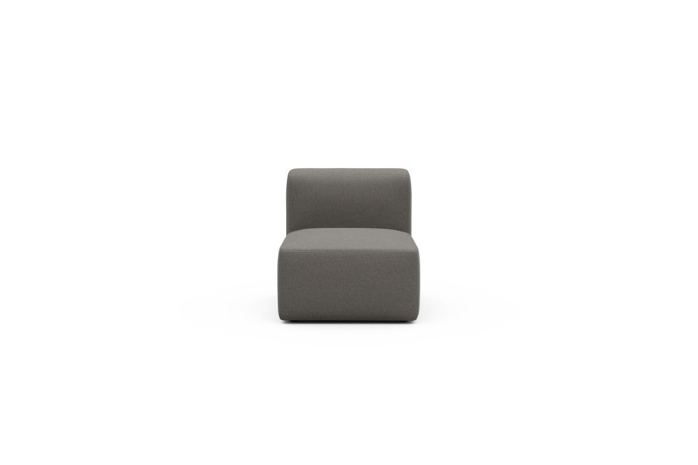 Rund Modular Sofa - Configurations 1 - 77E - 73 x 97 cm - 1 Seater - 446 Satya Taupe Brown