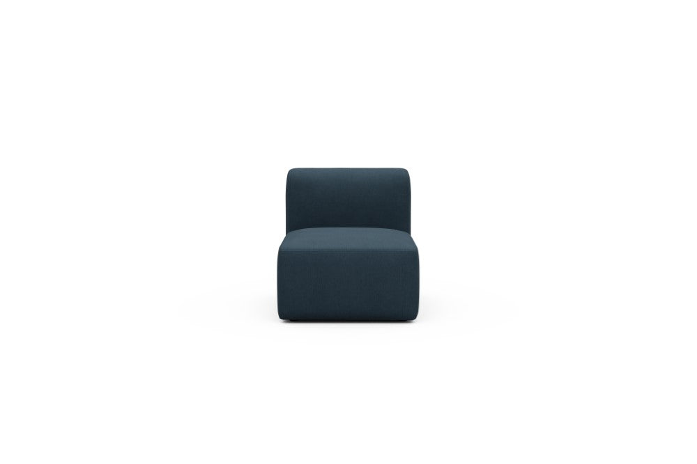 Rund Modular Sofa - Configurations 1 - 77E - 73 x 97 cm - 1 Seater - 580 Argus Navy Blue