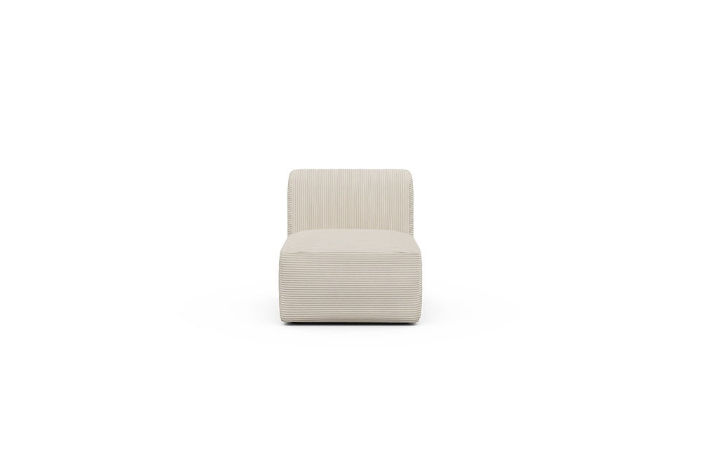 Rund Modular Sofa - Configurations 1 - 77E - 73 x 97 cm - 1 Seater - 594 Corduroy Ivory
