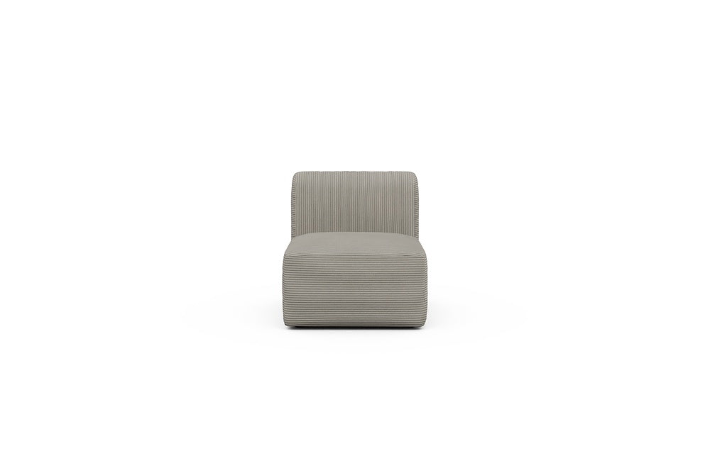 Rund Modular Sofa - Configurations 1 - 77E - 73 x 97 cm - 1 Seater - 603 Corduroy Beige