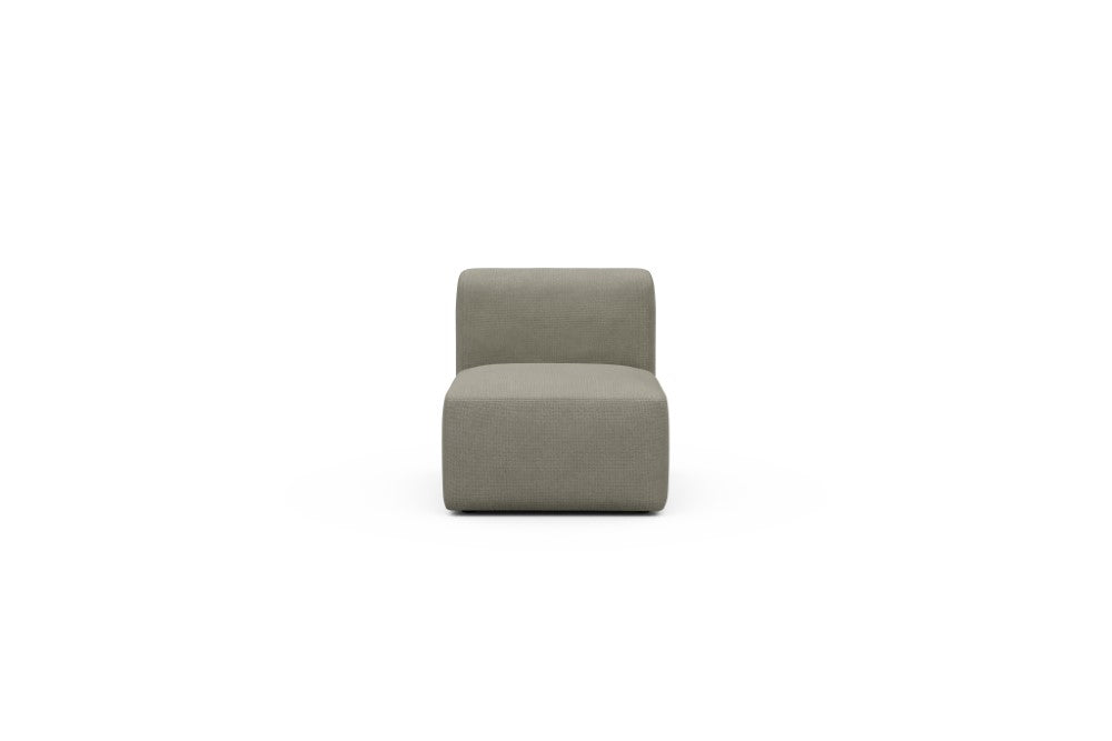 Rund Modular Sofa - Configurations 1 - 77E - 73 x 97 cm - 1 Seater - 765 Cura Oat