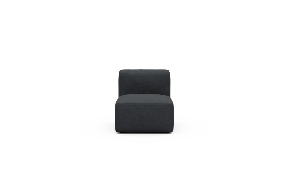 Rund Modular Sofa - Configurations 1 - 77E - 73 x 97 cm - 1 Seater - 766 Cura Anthracite