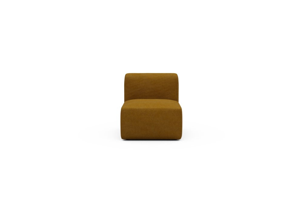 Rund Modular Sofa - Configurations 1 - 77E - 73 x 97 cm - 1 Seater - 767 Cura Apricot
