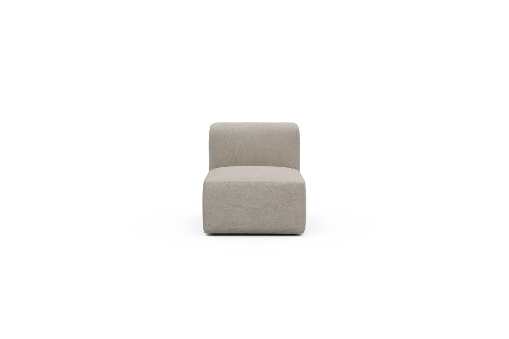 Rund Modular Sofa - Configurations 1 - 77E - 73 x 97 cm - 1 Seater - 816 Aivi Lace Beige