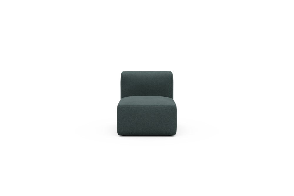 Rund Modular Sofa - Configurations 1 - 77E - 73 x 97 cm - 1 Seater - 851 Mahoga Dark Blue