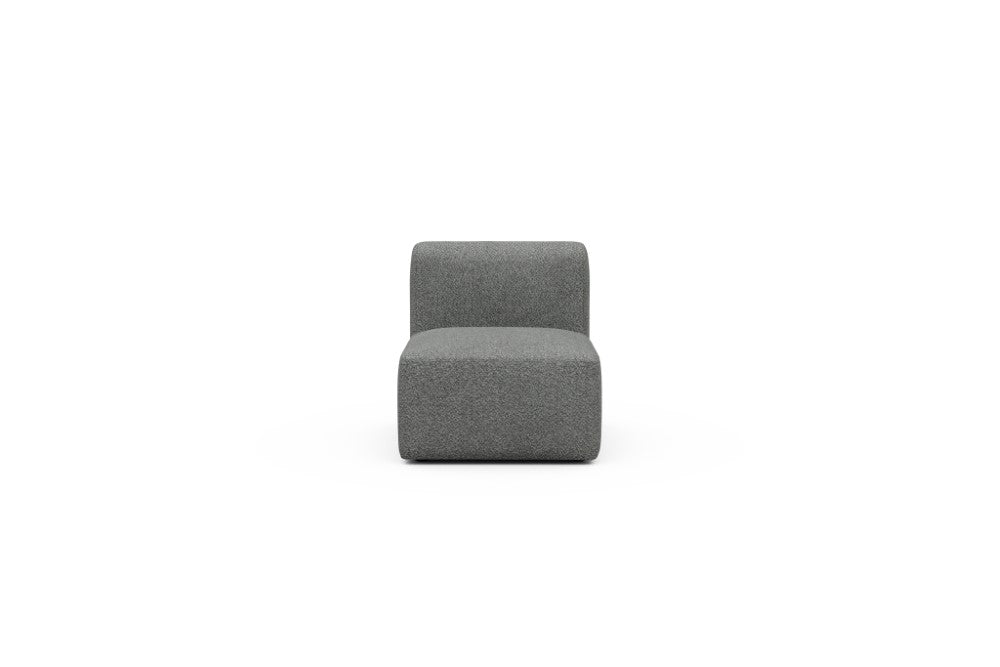 Rund Modular Sofa - Configurations 1 - 77E - 73 x 97 cm - 1 Seater - 868 Vanora Warm Grey