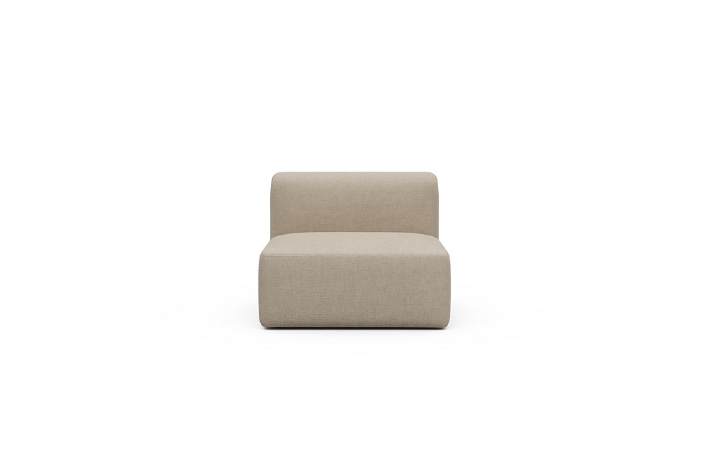 Rund Modular Sofa - Configurations 1 - 97E - 96 x 97 cm - 1,5 Seater - 410 Esina Almond Beige