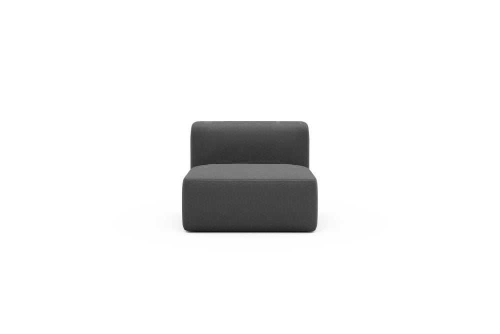 Rund Modular Sofa - Configurations 1 - 97E - 96 x 97 cm - 1,5 Seater - 441 Satya Warm Zinc