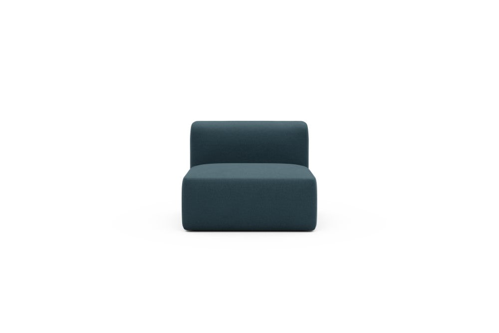 Rund Modular Sofa - Configurations 1 - 97E - 96 x 97 cm - 1,5 Seater - 443 Satya Deep Blue