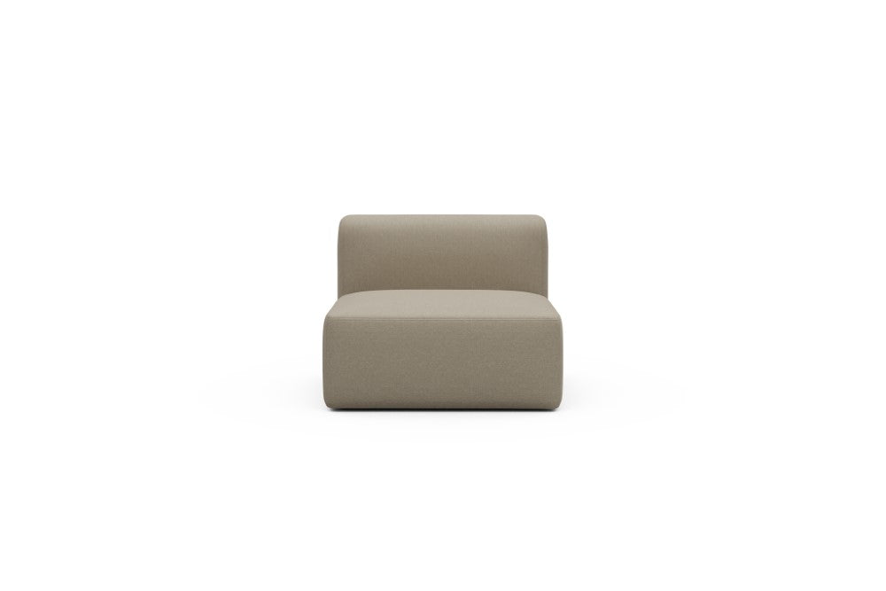 Rund Modular Sofa - Configurations 1 - 97E - 96 x 97 cm - 1,5 Seater - 445 Satya Natural Biege