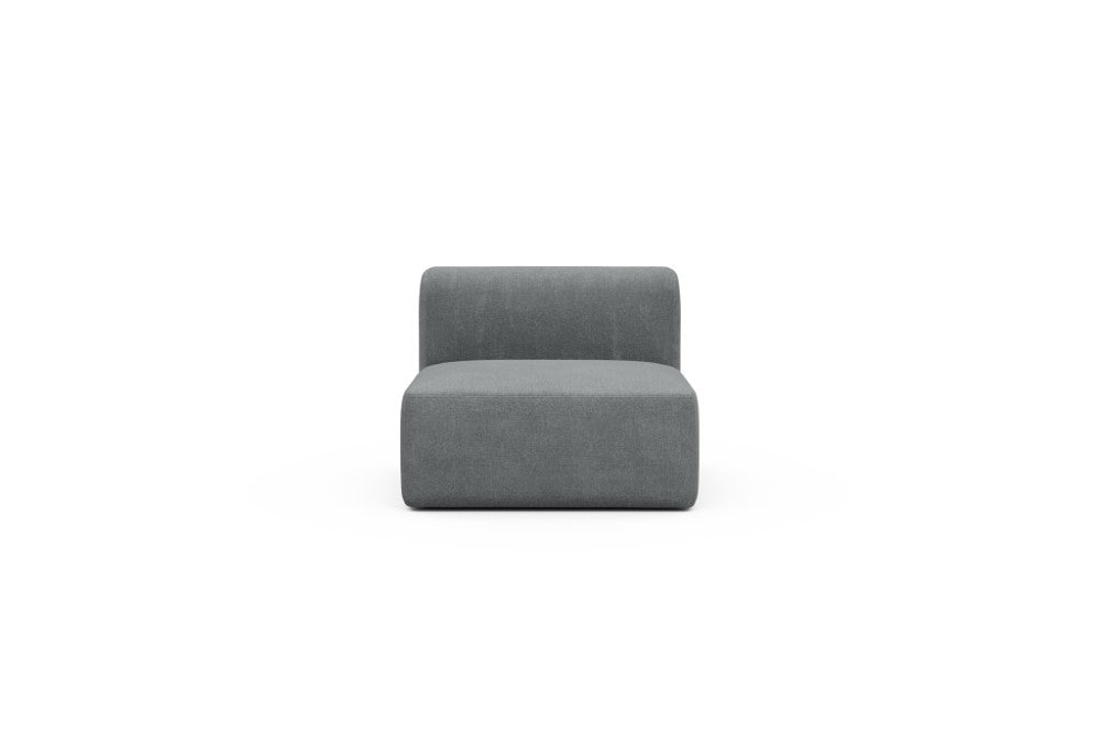 Rund Modular Sofa - Configurations 1 - 97E - 96 x 97 cm - 1,5 Seater - 495 Casone Gravel Grey