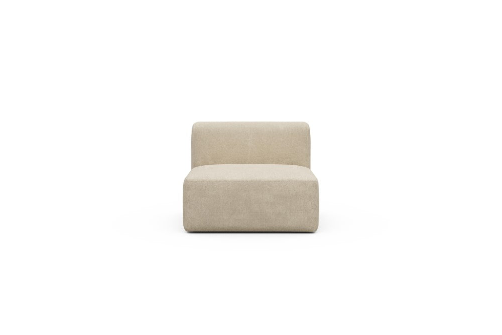 Rund Modular Sofa - Configurations 1 - 97E - 96 x 97 cm - 1,5 Seater - 496 Casone Natural Beigie