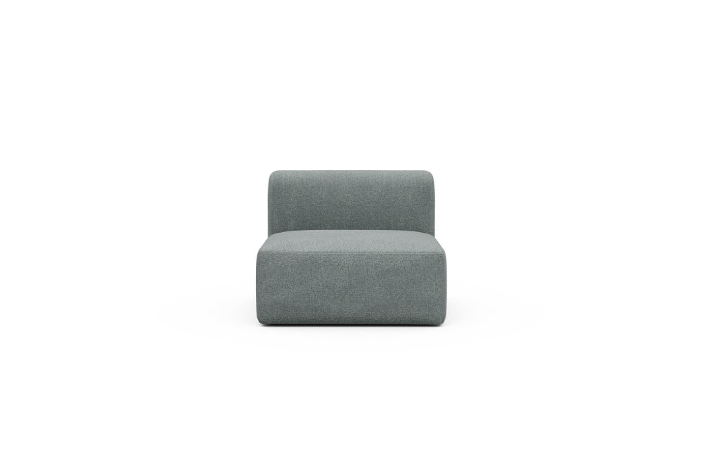 Rund Modular Sofa - Configurations 1 - 97E - 96 x 97 cm - 1,5 Seater - 499 Casone Light mixed Green