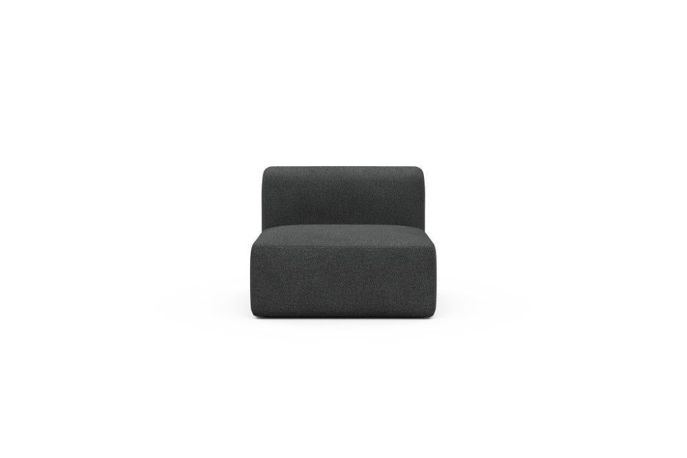 Rund Modular Sofa - Configurations 1 - 97E - 96 x 97 cm - 1,5 Seater - 529 Bouclé Charcoal