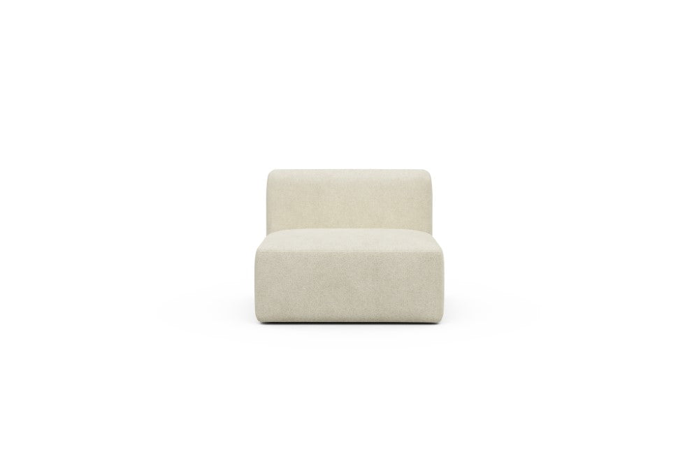 Rund Modular Sofa - Configurations 1 - 97E - 96 x 97 cm - 1,5 Seater - 531 Bouclé Off White