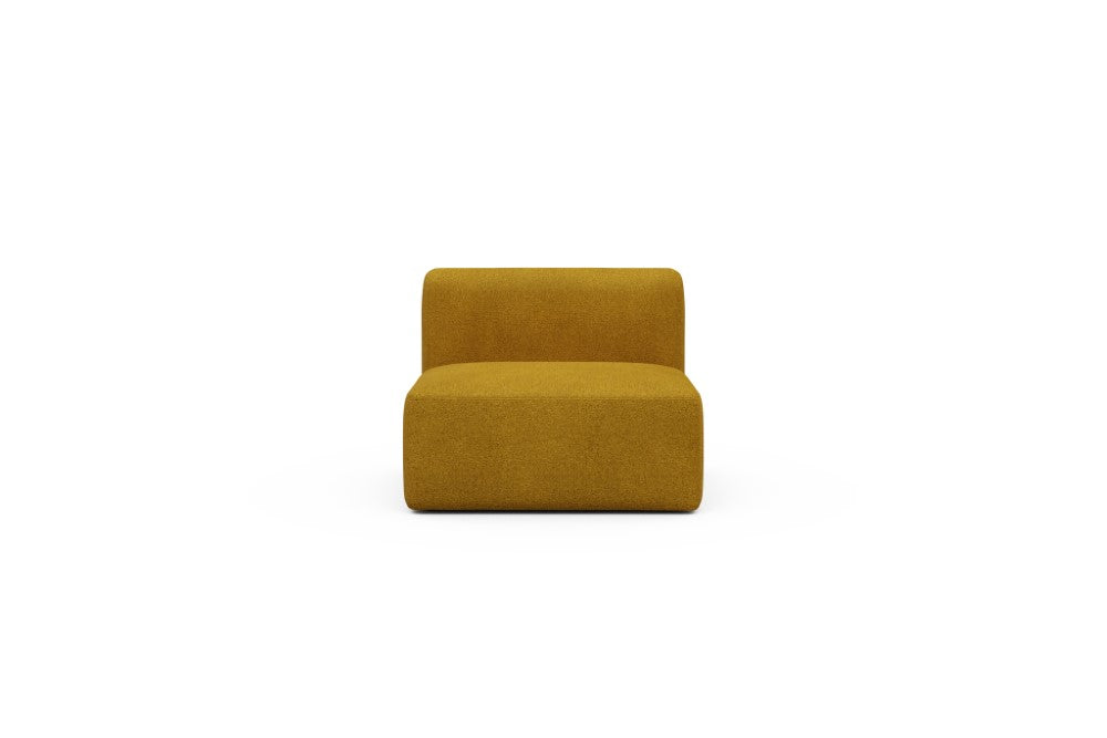 Rund Modular Sofa - Configurations 1 - 97E - 96 x 97 cm - 1,5 Seater - 536 Bouclé Ochre