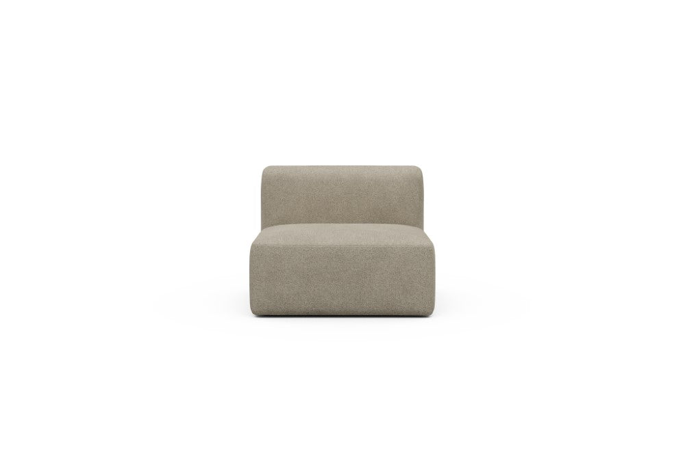 Rund Modular Sofa - Configurations 1 - 97E - 96 x 97 cm - 1,5 Seater - 539 Bouclé Beige