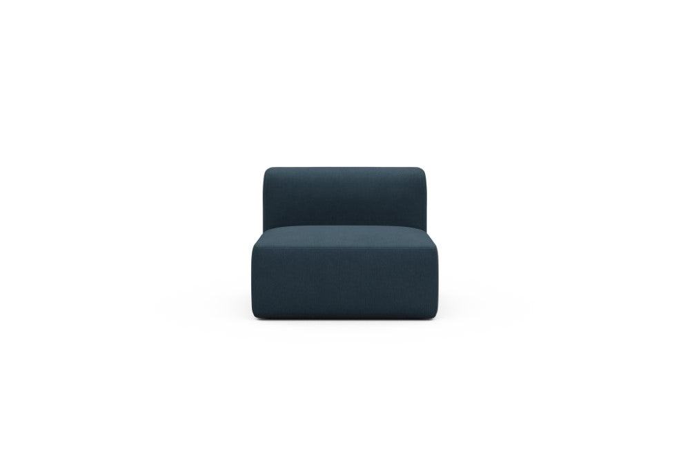 Rund Modular Sofa - Configurations 1 - 97E - 96 x 97 cm - 1,5 Seater - 580 Argus Navy Blue