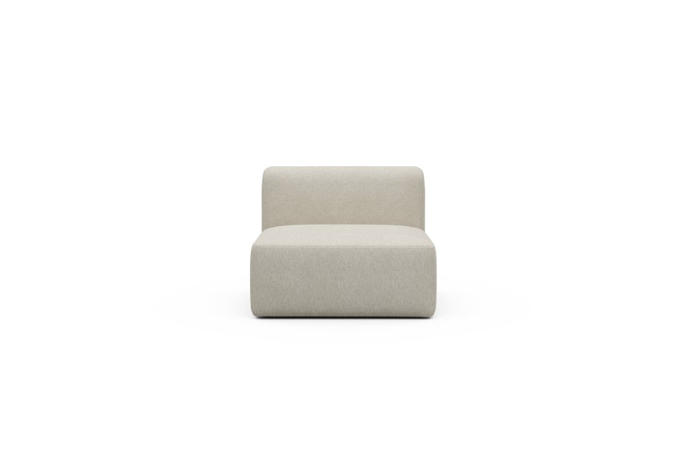 Rund Modular Sofa - Configurations 1 - 97E - 96 x 97 cm - 1,5 Seater - 584 Argus Natural